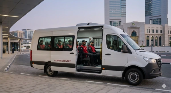 توصيل موظفين وعاملات